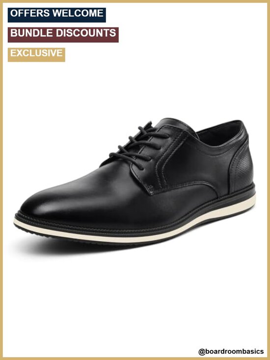 Men\'s Oxfords Business Formal Sneakers Lightweight Non-Slip Cushioned Comfort